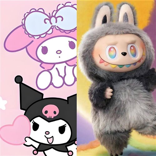 泡泡马特Labubu拉布布 (艾肯AKEN Bootleg)