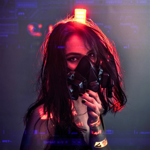 Dronique - Rain-Slicked Neon Streets 